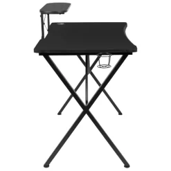 BlackArc Tango Gaming Desk & Chair Set - Reclining Gaming Chair With Slide-Out Footrest & Gaming Desk With Cupholder/Headphone Hook -Luxe Living Interiors Shop GUEST 96e831a2 aa99 4751 9602 aa2b2bac7a62 1