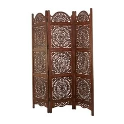 Bohemian Wood Room Divider Screen - Olivia & May -Luxe Living Interiors Shop GUEST 97d2733c 063b 4f55 affc bf78a1cbda33
