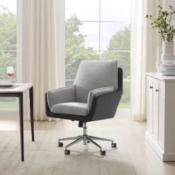 Meacham Swivel Desk Chair - Linon -Luxe Living Interiors Shop GUEST 981f9759 6847 4bed ab8a 1e2743cd8ad3