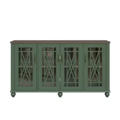 63" Vintage Storage Sideboard Buffet Accent Cabinet - Festivo -Luxe Living Interiors Shop GUEST 986fb4c9 9fa4 41a0 9851 e50d78372985