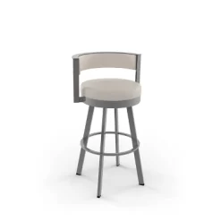 26" Browser Swivel Counter Height Barstool With Upholstered Seat - Amisco 23 26" Browser Swivel Counter Height Barstool With Upholstered Seat - Amisco -Luxe Living Interiors Shop GUEST 98f7b0d4 72a0 445e bc32 051d0878399b
