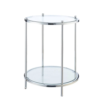 Royal Crest 2 Tier Round End Table - Johar Furniture 7 Royal Crest 2 Tier Round End Table - Johar Furniture - Image 5