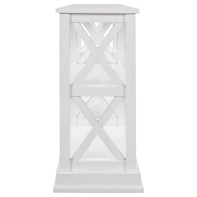 Accent Console Table With 3-Tier Open Storage Spaces-ModernLuxe 6 Accent Console Table With 3-Tier Open Storage Spaces-ModernLuxe - Image 4