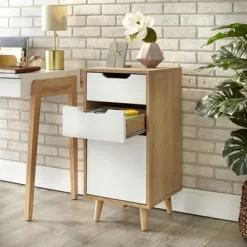 Este 3 Drawer Filing Cabinet Natural/White - Buylateral -Luxe Living Interiors Shop GUEST 9a07eb15 dede 4f46 879a 5f238dc1768f