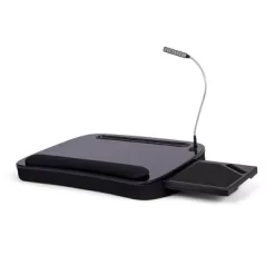 Sofia + Sam Multi Tasking Memory Foam Lap Desk With USB Light And Mouse Pad - Black -Luxe Living Interiors Shop GUEST 9b3c6911 5f47 4cfe bcb6 6f539fd656e2