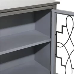 Contemporary Wood Cabinet Gray - Olivia & May -Luxe Living Interiors Shop GUEST 9b8c9e57 87a6 4e8f be95 0c501c5fed62