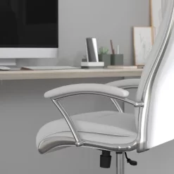 Merrick Lane High-Back Office Chair With Padded Arms Ergonomic Executive Swivel Task Chair With Headrest 20 Merrick Lane High-Back Office Chair With Padded Arms Ergonomic Executive Swivel Task Chair With Headrest -Luxe Living Interiors Shop GUEST 9bae744a 5e0a 49c6 a263 140dcb9d9747