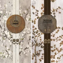 6" Double Sided Asian Lock Canvas Room Divider White - Oriental Furniture -Luxe Living Interiors Shop GUEST 9e8e1994 2f8f 44f0 97de cd5976bbfaa2