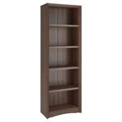 71" Quadra Tall Bookcase Finish - CorLiving -Luxe Living Interiors Shop GUEST 9ebb4ba3 dd55 401b 9af6 d7b1dbdcd2e4