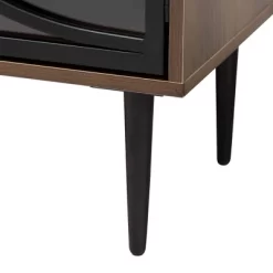Carter Wood And Metal 2 Door Sideboard Dining Cabinet Walnut Brown/Black - Baxton Studio 15 Carter Wood And Metal 2 Door Sideboard Dining Cabinet Walnut Brown/Black - Baxton Studio -Luxe Living Interiors Shop GUEST 9ed1e2ca 0c0c 4d02 ab03 92d7297732be