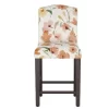 Alex Camel Back Counter Height Barstool With Botanical Print - Skyline Furniture -Luxe Living Interiors Shop GUEST 9f4e9fa9 fb96 4d79 8783 f70a1b95be56