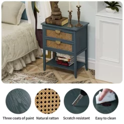 Archie Ash Wood Veneer 2 Drawer And Pine Legs Nightstand With Storage - The Pop Maison 25 Archie Ash Wood Veneer 2 Drawer And Pine Legs Nightstand With Storage - The Pop Maison -Luxe Living Interiors Shop GUEST 9fafdd64 a0a8 4ead ac7d 22f57bdd65b9