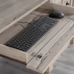 Palladia Computer Desk With Hutch Split Oak - Sauder -Luxe Living Interiors Shop GUEST a0361118 96d0 49ee 86a5 5c0fda1fb15d