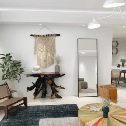 Contemporary Teak Wood Console Table Gold - Olivia & May -Luxe Living Interiors Shop GUEST a17261a1 491b 4e9d 85b2 6356b75f64dc