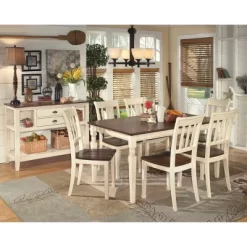 2pc Whitesburg Dining Room Side Chair Cottage White - Signature Design By Ashley 18 2pc Whitesburg Dining Room Side Chair Cottage White - Signature Design By Ashley -Luxe Living Interiors Shop GUEST a2069abe 5e79 4536 aa30 ff356208d033
