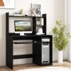 Costway Computer Desk Study Bookcase Workstation With Charging Station Hutch & CPU Stand -Luxe Living Interiors Shop GUEST a324487e 69b2 46e5 885d f207b3791fe3
