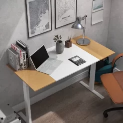 James Metal Adjustable Standing Desk White - MiBasics 14 James Metal Adjustable Standing Desk White - MiBasics -Luxe Living Interiors Shop GUEST a51490a9 30d3 4adb 8596 ca6fcc31df38