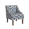 Classic Swoop Arm Chair Ikat Medallion Print - HomePop 1 Classic Swoop Arm Chair Ikat Medallion Print - HomePop -Luxe Living Interiors Shop GUEST a5797313 8260 416d b87f ee358a394ad0
