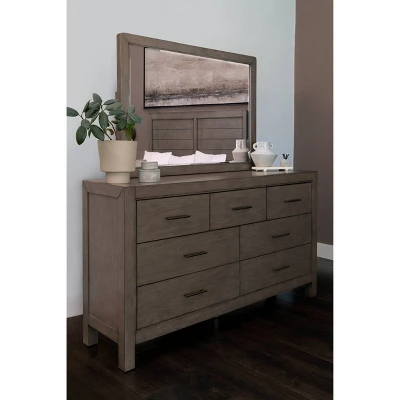 5pc Alix Bedroom Set Gray - Abbyson Living 6 5pc Alix Bedroom Set Gray - Abbyson Living - Image 4