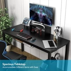 Costway 55 Inch Gaming Desk Racing Style Computer Desk With Cup Holder & Headphone Hook 15 Costway 55 Inch Gaming Desk Racing Style Computer Desk With Cup Holder & Headphone Hook -Luxe Living Interiors Shop GUEST a679a59f 4fde 400d a825 8ebd5ae551ff