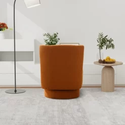 20.6" Modern Comfortable 360 Degree Swivel Accent Chair - ModernLuxe -Luxe Living Interiors Shop GUEST a6ace211 07ba 4a13 8144 a3af31ff88ba