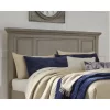 King/California King Lettner Panel Headboard Light Gray - Signature Design By Ashley