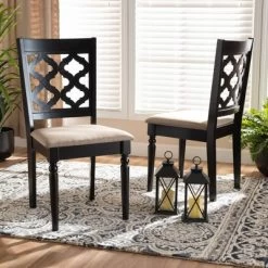 2pc Ramiro Fabric And Wood Dining Chairs Set - Baxton Studio 14 2pc Ramiro Fabric And Wood Dining Chairs Set - Baxton Studio -Luxe Living Interiors Shop GUEST a71c222d 4000 43e3 89b1 c9e9114afa08