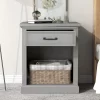 Modern Wooden Nightstand With Drawers Storage - ModernLuxe -Luxe Living Interiors Shop GUEST a8053e40 531b 41c6 a182 e9eaad0339a6