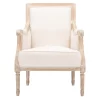 Chavanon Wood & Linen Traditional French Accent Chair Light Beige - Baxton Studio -Luxe Living Interiors Shop GUEST a883eee4 4024 42cc acd9 651d25b2cb6e