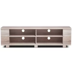 Costway TV Stand Entertainment Media Center Console For TV's Up To 65'' W/Storage Shelves -Luxe Living Interiors Shop GUEST a8edebbf 17cc 4535 92ce 39617d08806e