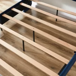 Button-Tufted Platform Bed With One Nightstand - ModernLuxe -Luxe Living Interiors Shop GUEST a9073c05 c375 4ae0 96d6 e90f89c0e2ad