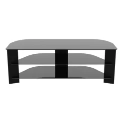 Glass Shelves TV Stand For TVs Up To 65" - AVF -Luxe Living Interiors Shop GUEST a9711a59 7542 4488 8966 4f5ab23f4a03