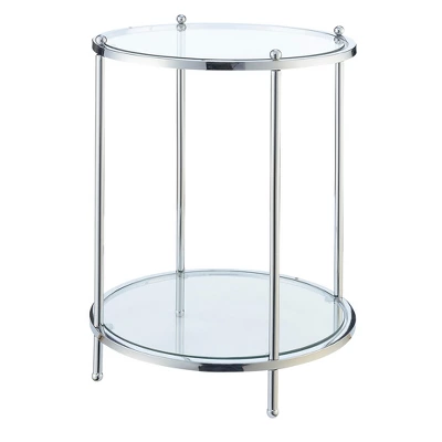 Royal Crest 2 Tier Round End Table - Johar Furniture 9 Royal Crest 2 Tier Round End Table - Johar Furniture - Image 7