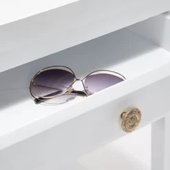 Hampton Side Table With Drawer White - Finch -Luxe Living Interiors Shop GUEST aa47109b aebe 4a18 a961 be2e5c87b182