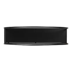 24" X 26" Monroe Metal Arch Shelf Black - Kate & Laurel All Things Decor -Luxe Living Interiors Shop GUEST aa51f270 b111 4342 9dfc 18606bb5535b