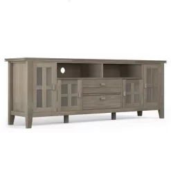 Stratford Solid Wood TV Stand For TVs Up To 80" - WyndenHall -Luxe Living Interiors Shop GUEST ad6054b9 57d9 49ee 9877 17f951cc546e