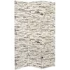 6" Double Sided Stone Wall Canvas Room Divider Gray - Oriental Furniture -Luxe Living Interiors Shop GUEST ada6b142 3b29 4b08 abaa 0575d483eb17