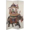 6" Double Sided Raja's Elephant Canvas Room Divider - Oriental Furniture -Luxe Living Interiors Shop GUEST ae3f7e3b 6af6 4c4e aa27 50acd3e4626d