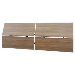 Queen 5pc Alibi Bedroom Set Walnut - Nexera -Luxe Living Interiors Shop GUEST ae4b8ffd b359 4f89 be98 d7978774ca7c