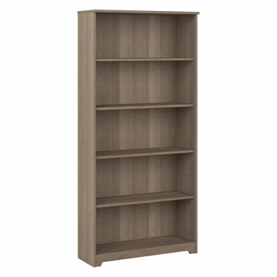 66.3" Cabot Tall 5 Shelf Bookcase - Bush Furniture 15 66.3" Cabot Tall 5 Shelf Bookcase - Bush Furniture - Image 13
