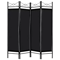 Costway 4 Panel Room Divider Privacy Screen Home Office Fabric Metal Frame -Luxe Living Interiors Shop GUEST b0802015 42c5 4955 9a3e 1a41423bf56c