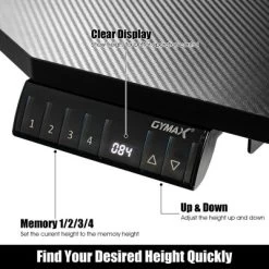 Costway Electric Standing Gaming Desk Sit To Stand Height Adjustable Splice Board -Luxe Living Interiors Shop GUEST b0845059 1c35 4985 a2a1 ac758c556b91