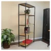 72" Flynn Tall Bookcase Natural/Black - Carolina Chair And Table -Luxe Living Interiors Shop GUEST b3051303 503c 48ff 9129 31adde3d73ba