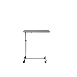 Drive Medical Non Tilt Top Overbed Table, Chrome