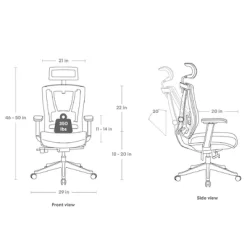 Premium Ergonomic Office Chair - Autonomous -Luxe Living Interiors Shop GUEST b5632ee0 5871 4694 b71c e8f1cc52f6bd