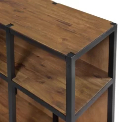 55" Lloyd Corner Desk With Storage Credenza Natural - Alaterre Furniture -Luxe Living Interiors Shop GUEST b5b1110b 0ec5 4db1 8295 d7df35abd7ec