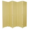 6 Ft. Tall Woven Fiber Room Divider - Dark Beige (5 Panels) -Luxe Living Interiors Shop GUEST b75cecce fa67 4608 9199 b01854e655c7