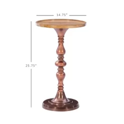 Sonrisa Side Table Copper - Powell Company -Luxe Living Interiors Shop GUEST b7aa13e2 4270 4b4a a755 4c4f8984051d