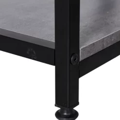 HOMCOM 55 Inch Home Office Computer Desk Study Writing Workstation With Storage Shelves, Elevated Monitor Shelf, CPU Stand -Luxe Living Interiors Shop GUEST b9556827 b874 4281 bdb1 8a95667d4f5c