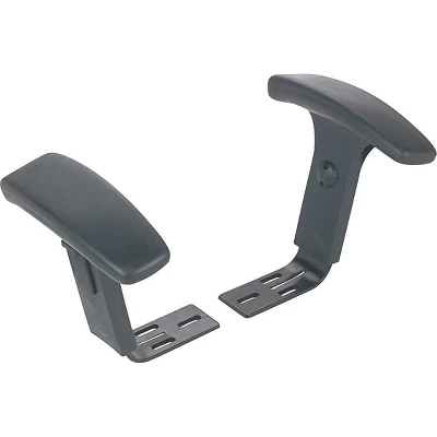 Alera Height Adjustable T-Arms Interval & Essentia Series Chairs/Stools Black IN49AKA10B 5 Alera Height Adjustable T-Arms Interval & Essentia Series Chairs/Stools Black IN49AKA10B - Image 3